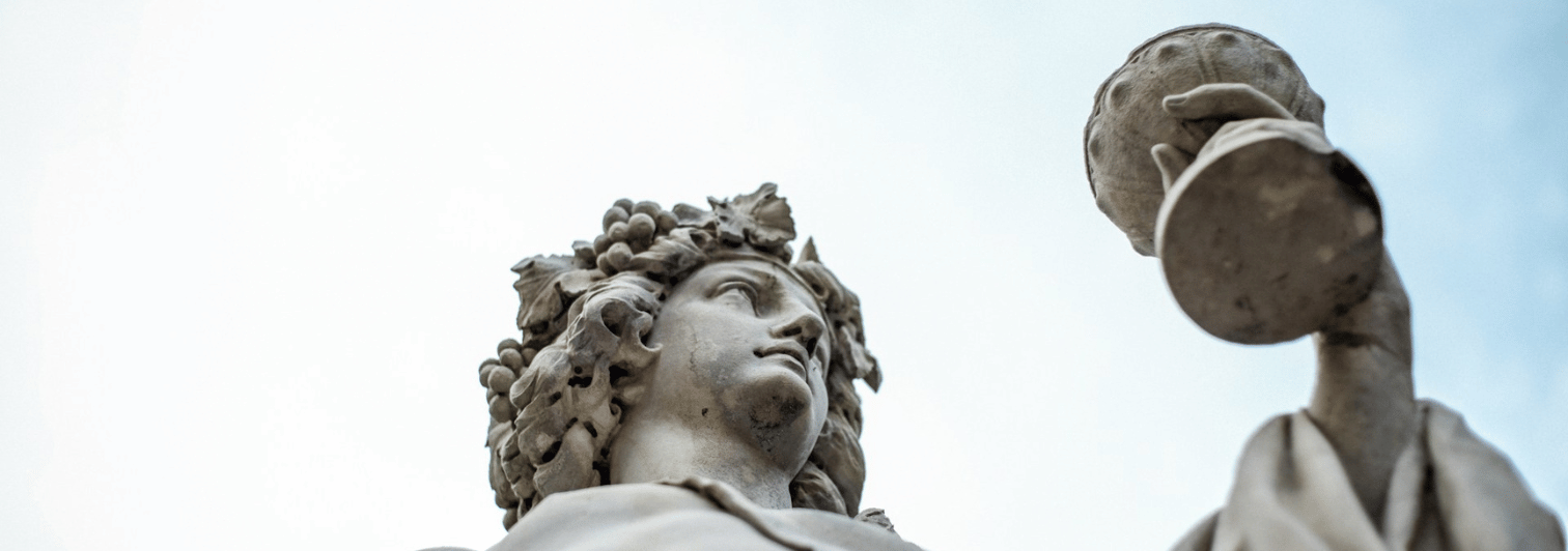 Statua di Apollo in marmo